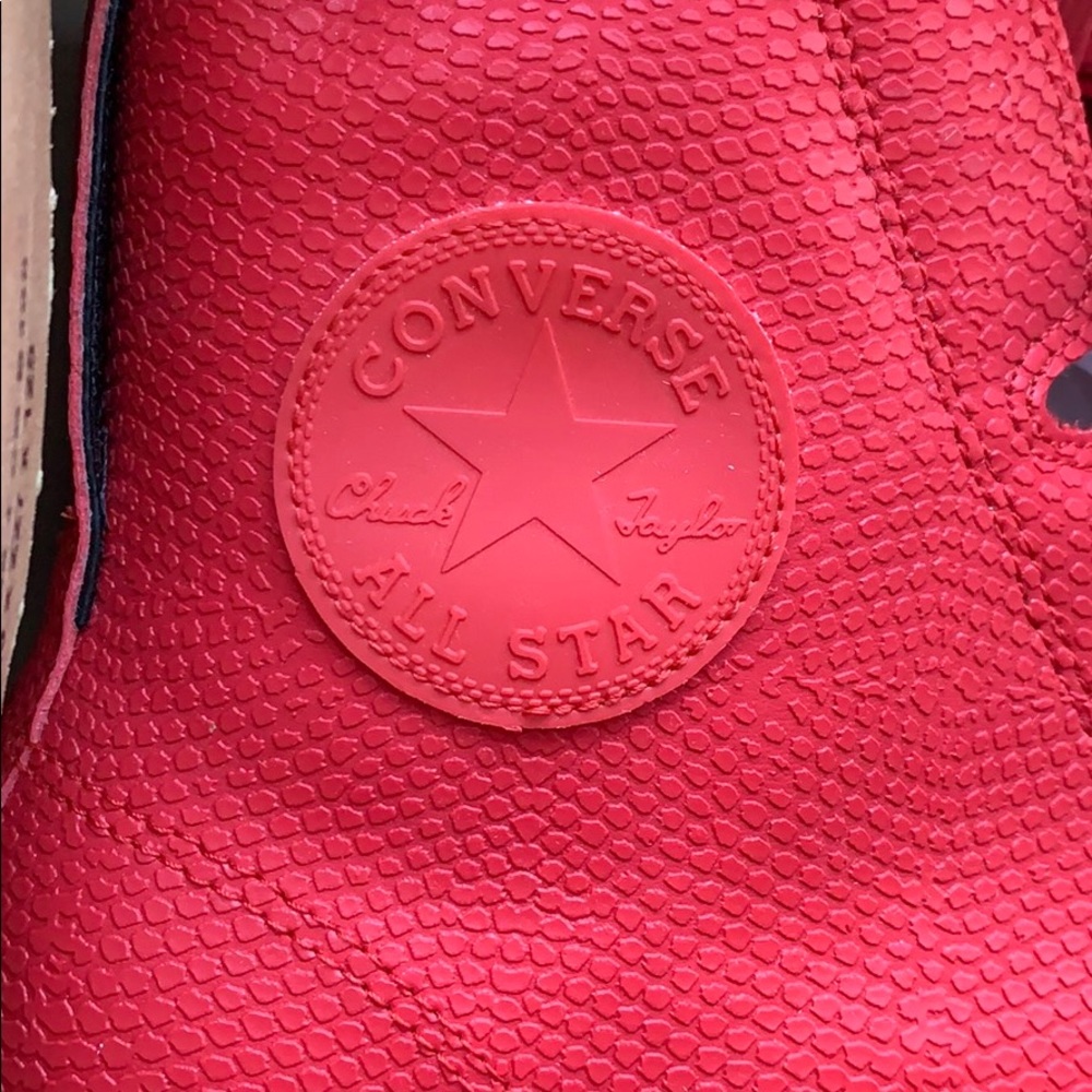 CONVERSE All Star Hi Alpha in Red Python Men 10.5 - Picture 3 of 8